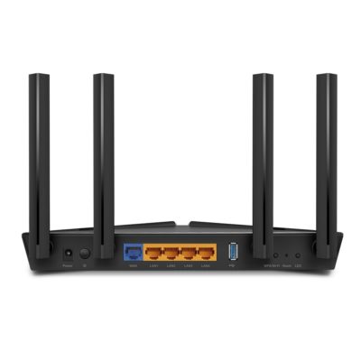 Беспроводной маршрутизатор TP-LINK Archer AX50(EU) 4-х антенный Wi-Fi, 4 LAN 1000Мб, 1USB, 5 ГГц-2402 Мбит/с 2,4 ГГц-574 Мбит/с упаковка вскрыта