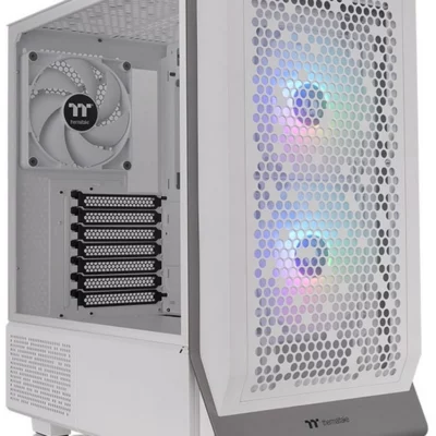 Корпус Thermaltake Ceres 300 TG ARGB Snow/White/Win/SPCC/Tempered Glass*1/CT140 ARGB Fan*2/CT140 Fan*1/Brown BoxCA-1Y2-00M6WN-00