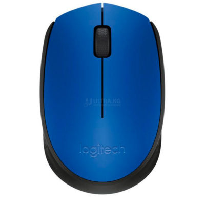 Беспроводная мышь Logitech M171, optical 1000dpi, 3btn, Blue, USB [910-004640]