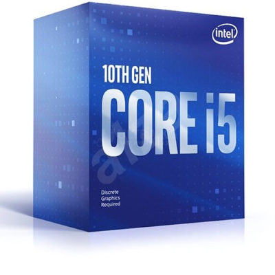 Процессор Intel Core i5-10400F, LGA1200, 2.90-4.30GHz, 12Mb Cache, no VGA, 65W Tray, Comet Lake