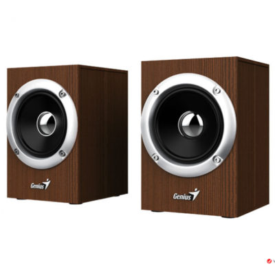 Звуковая система Genius SP-HF280 Wood, 3W x 2, 4ОМ, 100Hz-20KHz, 1,2 м, 3,5мм 31730028400