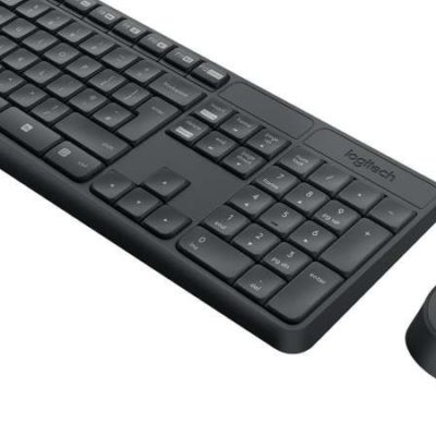 Беспроводная Клавиатура + Мышь Logitech MK235, Wireless, Gray [920-007927]