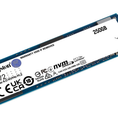 Твердотельный накопитель SSD 250G Kingston Digital Ships NV2 M.2 2280 NVMe Read/Write up 3000/1300MB/s [SNV2S/250G]