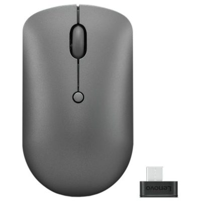 Беспроводная мышь Lenovo 540 USB-C Compact Wireless Mouse, оптическая, 2400 dpi, Storm Grey [GY51D20867]