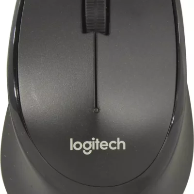 Беcпроводная мышь Logitech M330s Оптическая, 1000dpi, 3 кнопки, BLACK / GLOSSY