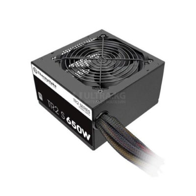 Блок питания 650W Thermaltake, TR2 S, ATX, 80 PLUS®, APFC,20+4 pin, 4+4pin, 5*Sata, 4*Molex, 1*FDD, 2*PCI-E 6+2 pin, Вентилятор 12 см, Кабель питания, Чёрный [PS-TRS-0650NPCWEU-2]