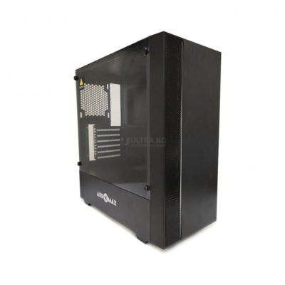 Корпус (игровой) Aeromax WS-8016A, ATX/Micro ATX,USB 3.0/2*1.0, HD-Audio,Выс кул до 170мм, Cooler Fan Position: Front 3*12cm;Top:2*12cm;Rear:1*12cm, ДлVGA до 360мм, 2*3.5″/2*2.5″, 421x200x452, Чёрн