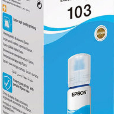 Краска Epson (C13T00S24A) 103 Cyan EcoTank L3100/L3101/L3110/L3150