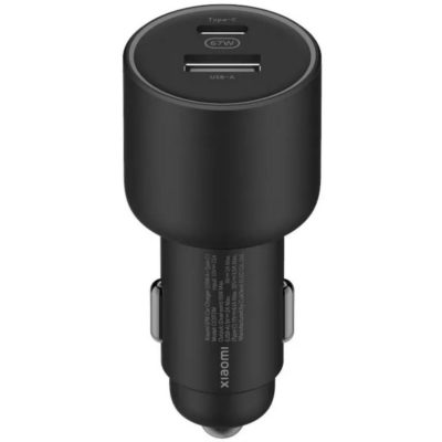 Автомобильное зарядное устройство Xiaomi 67W Car Charger USB-A + Type-C [BHR6814GL]