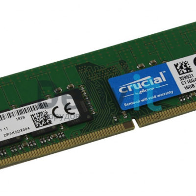 Оперативная память DDR4 16GB PC4-21300 (2666MHz) Crucial