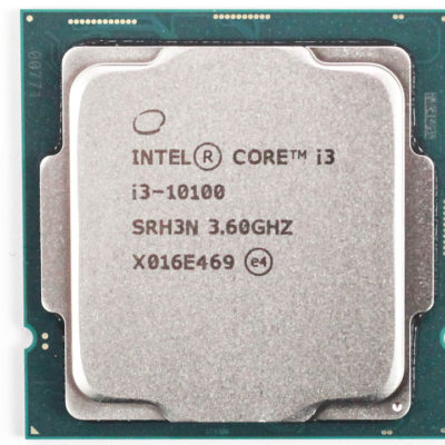 Процессор Intel Core i3-10100, LGA1200, 3.6-4.3GHz, 6MB Cache L3,EMT64,4 Cores + 8 Threads,Tray,Comet Lake