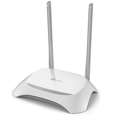 Роутер Wi-Fi CUDY WR300 N300 режимы AP/RE/WISP/Mesh Satellite, 2.4GHz, 4xLAN 10/100 Mbp/s, 2 антенны, 2x2MIMO, IPTV