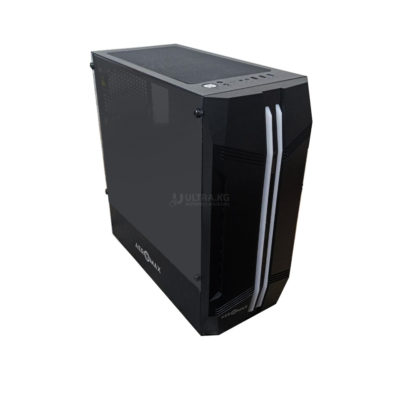 Корпус (игровой) Aeromax WS-8013, ATX/Micro ATX, USB 3.0/2*1.0, HD-Audio, Выс кул.до 170мм, Cooler Fan Pos: Front 3*12cm;Top:2*12cm;Rear:1*12cm, ДлVGA до360мм, 2*3.5″/2*2.5″, 421x200x452,Без Б/П,Чёрн