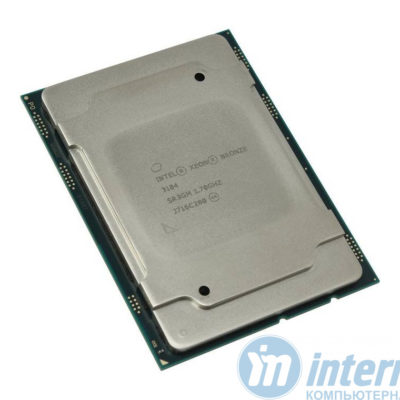 Процессор Intel Xeon Bronze 3104 Box Kit new, 3647 Socket, 1700MGhz, 6xCores, 8.25MB (L3 cache)