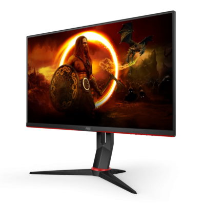 Монитор LCD 27″ AOC Q27G2U/BK, VA, Black, 2560×1440, 80M:1, 250cd/m2, 178/178, 1ms, 144Hz, 2HDMI, DP, 4xUSB3.0, FreeSync Premium, регулируемая по высоте подставка, выход на наушники