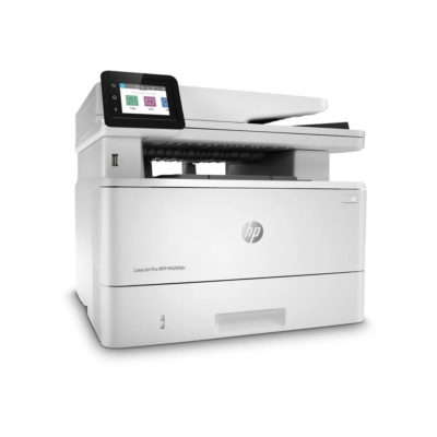 HP LASERJET M428FDN PRINTER – W1A29A#B19 (CF259) Printer-Scanner-Copier-FAX 4 IN 1, A4 ,512Mb, Print Duplex, 38 стр/мин ч.б., 1200 MHz, скан. планшетный с автоподачей (ADF) 1200 x 1200 dpi,  ADF, 1200 dpi, копир 600×600 dpi,  цветной сенсорный дисплей 6.86 см (2.7″), USB Type-B, Ethernet (RJ-45)