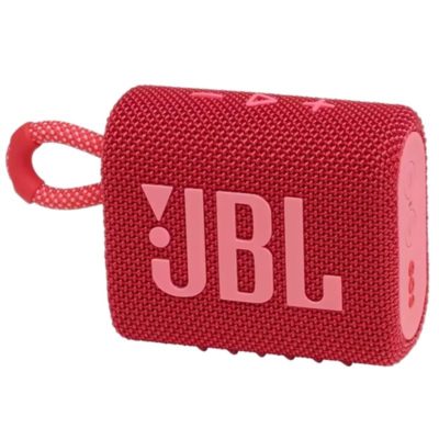 Беспроводная колонка JBL GO 3, 5.1 Bluetooth, 110Hz-20kHz, Waterproof IP67, 3.5 jack, USB-TypeC, Время работы 5ч, Красный[JBLGO3RED]