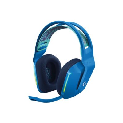 Беспроводные наушники с микрофоном Logitech G733 LightSpeed, 2.4GHz, 20Hz-20kHz, 39 Om, 87dB, 278г, Blue [981-000943]