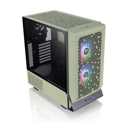 Корпус Thermaltake Ceres 300 TG ARGB Matcha Green/Matcha Green/Win/SPCC/Tempered Glass*1/CT140 ARGB Fan*2/CT140 Fan*1/Brown BoxCA-1Y2-00MEWN-00