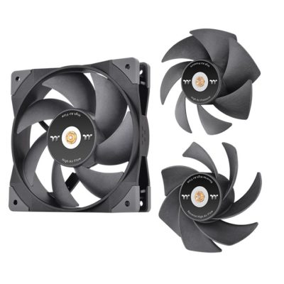 Кулер для корпуса Thermaltake SWAFAN GT12 PC Cooling Fan 1 Pack/Fan/12025/PWM 500~2000rpm/BlackCL-F155-PL12BL-A