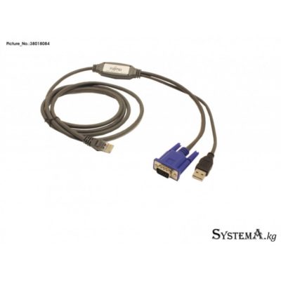 Консоль Console swith adapter USB-VGA incl. 2.1 [S26361-F4473-L225]