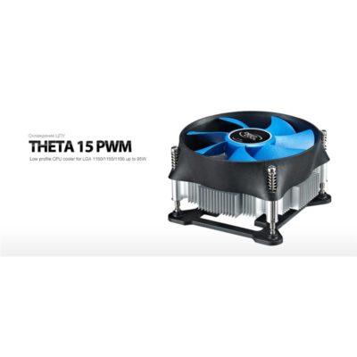 Кулер для процессора DEEPCOOL THETA-15 PWM 1700 LGA1700 100x25mm,500-2800rpm