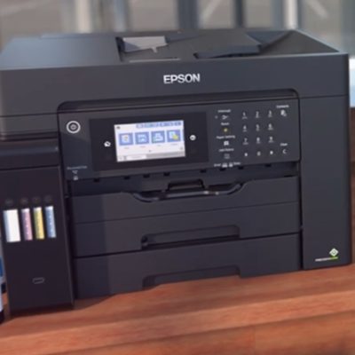 EPSON EcoTank L15160 Многофункциональное устройство 4-в-1 с возможностью печати документов формата А3+, Принтер-сканер-копир-факс для сверхэкономичной печати документов, Печать формата А3+, Максимальное разрешение dpi : 4800×2400, Фронтальный лоток на 500 листов, Фронтальные чернильные емкости, Высокая скорость печати – до 25 стр./мин. ч/б ISO и 25 стр./мин. цвет (ISO), Печать по Wi-Fi Direct, Epson Connect, Ethernet, Пигментные чернила всех цветов, ЖК-дисплей диагональю 10,9 см с сенсорной панелью управления, Набор контейнеров в комплекте поставки рассчитан на 7500 ч/б и 6000 цветных отпечатков, Сменная ёмкость для отработанных чернил, Автоматическая двусторонняя печать (А3), Автоподатчик для сканирования документов (А3)