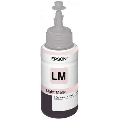 Краска Epson (C13T67364A) Light Magenta 70ml Cartridge for ink printer(L800)