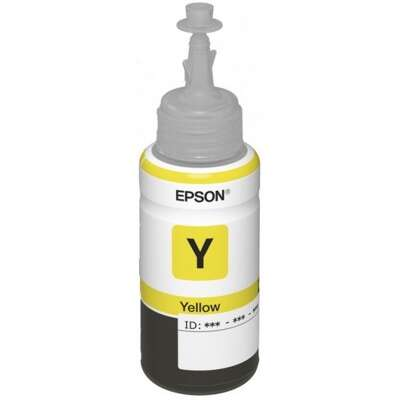 Краска Epson (C13T67344A) Yellow 70ml Cartridge for ink printer L800