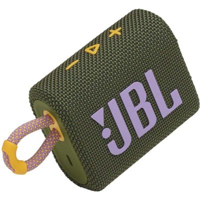 JBL SPEAKER GO 3 (GREEN) Выходная мощность (Вт) 4.2 / Частотный диапазон динамика110 Hz – 20 kHz