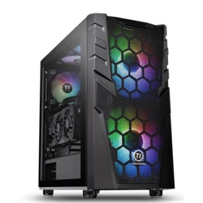 Корпус Thermaltake Commander C32 TG CA-1N3-00M1WN-00 ATX/Micro ATX/Mini ITX USB2x3.0, HD-Audio, Куллер 1×120мм+ 2×200мм ARGB, Высота CPU куллера до 180мм, VGA до 310мм, 462x233x507мм, Без Б/П, Черный