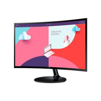 Монитор LCD 24″ Samsung LS24C362EAIXCI Black, VA, Curved, 1920×1080, 3000:1 (Mega), 250cd/m2, 75Hz, 178/178, 4ms, VGA, HDMI, Headset-Out