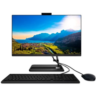 Моноблок Lenovo AIO 3 24ITL6 23.8″ Full HD (1920×1080) IPS, Intel Core i5-1135G7(up to 4.20GHz),8GB DDR4,1TB HDD+256GB SSDNVMe,Intel UHD Graphics,USB,RJ45,HDMI,Web Cam,DOS, Клав+мышь [F0G000Y3RU]