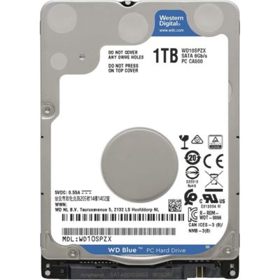 Жесткий диск для ноутбука 1000GB 5400rpm Western Digital SATA [WD10SPZX]-S без упаковки