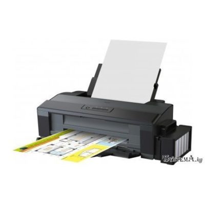 Принтер Epson L1300 (A3+, 5760×1440 dpi, 4color, 15ppm(A4 black),5 ppm(A4 color), 64-255g/m2, USB, оригинальные чернила)