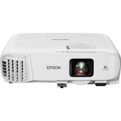 Проектор Epson EB-X49 3LCD, XGA (1024×768), 3600Lm, 16000:1,VGA х2, RCA, HDMI, Mini Jack 3,5 мм х2, RCA White/Red [V11H982040]