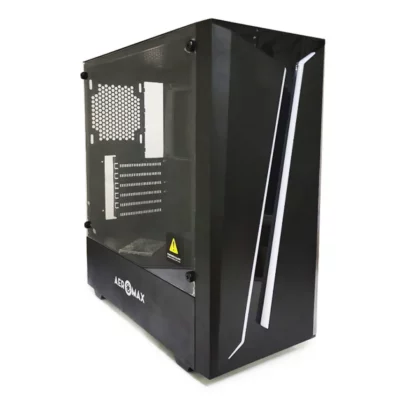 Корпус (игровой) Aeromax WS-8011A, ATX/Micro ATX, USB 3.0/2×1.0, HD-Audio, Выс.кулера до 170мм, Cooler Fan Position: Front 3x12cm;Top:2x12cm;Rear:1x12cm, Толщ. 0,45мм, 421x200x452, Без Б/П, Чёрн