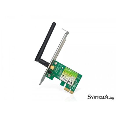 Беспроводной сетевой адаптер TP-Link i PCI Express TP-LINK TL-WN781ND N150, 150Mb/s 2.4GHz, 1 антенна