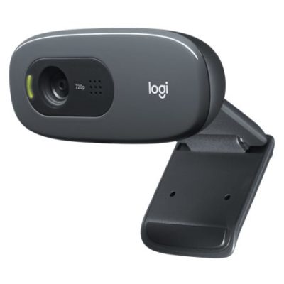 Вебкамера Logitech Webcam C270 HD 1280×720, 30fps,  55°, RightLight 2, omni-directional mic, USB 2.0, Black  1.5 m