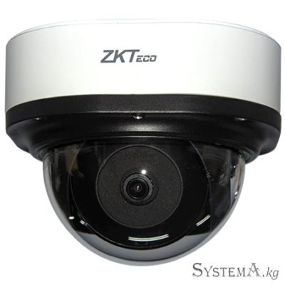 Видеокамера купольная ZKTECO DL-858M28B 1/1.8″ STARVIS CMOS, 8MP15fps; H.264/H.265; Smart IR; IR Range 20-30m; Starlight/120dB WDR; Motorized lens 2.8-12mm;PoE; 1CH Audio Input; Aluminium alloy IP67