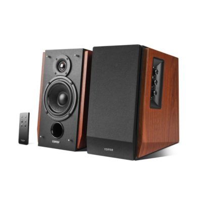 Звуковая система Edifier R1700BT 2.0, ≥85dB(A), BT, RCA, 15W×2 (tweeter) +18W×2 (mid-bass driver) , Коричневый