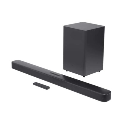 Звуковая система JBL BAR 2.1_DEEP BASS 300W, 4.2 Bluetooth, Dolby Atmos®,USB, Wi-Fi 5G, HDMI, Optical, Черный [JBLBAR21DBM2BLKUK]