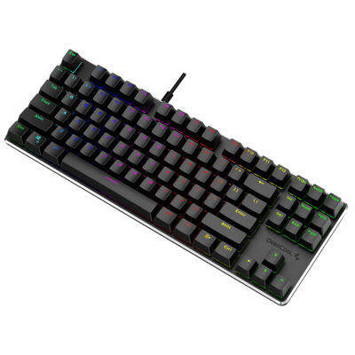 Keyboard DEEPCOOL KB500 BLACK GAMING RGB LED MECHANICAL OUTEMU 1000HZ USB ENG