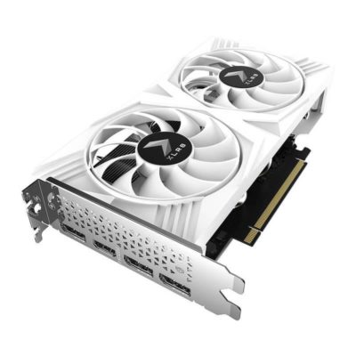 Видеокарта PNY GeForce RTX4060 OC VTF WHITE XLR8 PCI-E 4.0. 8GB GDDR6X/128 bit.1830MHz/17000MHz .3*DP.1*HDMI.Dual Fan [VCG40608DFWXPB1-O]