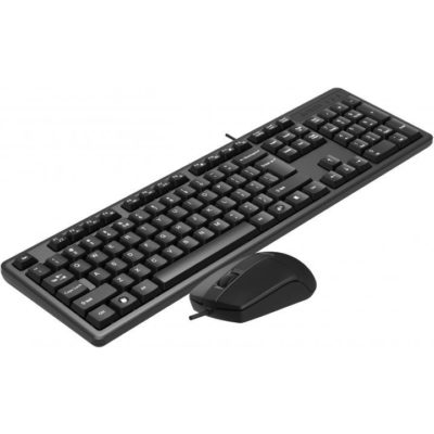 A4TECH  KK-3330 (KK-3+OP-330) KEYBOARD+MOUSE SET USB BLACK US+RUSSIAN