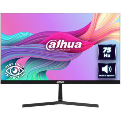 Монитор LCD 21.5″ DAHUA DHI-LM22-B201S (1920×1080, IPS, 4ms, 75Hz, 250cd/m2, 1000:1, 178°/178°, HDMI, VGA, Speaker, HDMI cable) Black