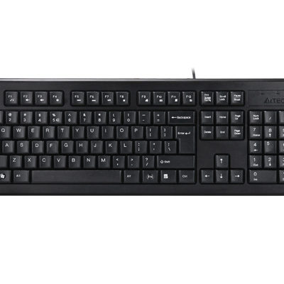 A4TECH  KR-85(K) COMFORT USB ROUND EDGE KEYBOARD BLACK US+KG/RUS