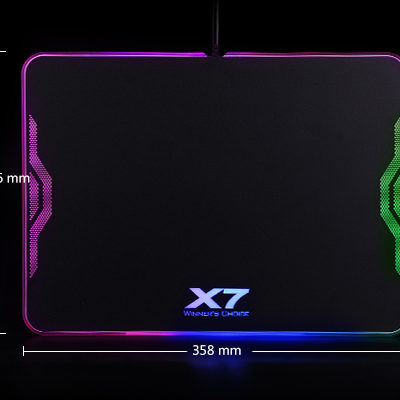 A4TECH XP-50NH RGB GAMING MOUSE PAD USB (358 x 256 x 7 mm)