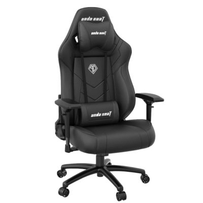 Gaming Chair AD19-03-B-PV/C AndaSeat Dark Demon Dragon L BLACK 4D Armrest 60mm wheels PVC Leather