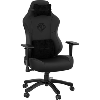 Gaming Chair AD18Y-06-GV-B-PVC AndaSeat Gravity BLACK 4D Armrest 60mm wheels PVC Leather